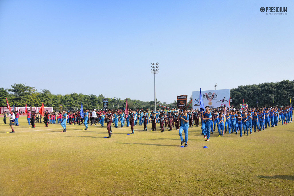 Presidium Rajnagar, PRESIDIUM CELEBRATES ANNUAL SPORTS DAY WITH ARDOUR AND ZEAL